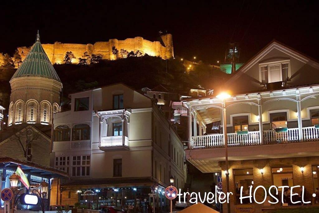 Traveler Hostel Tbilisi Buitenkant foto